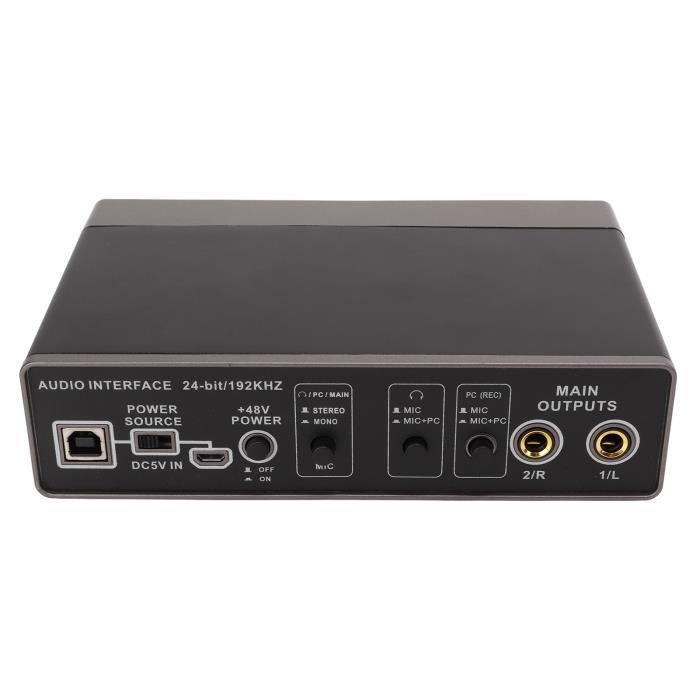 Zerone Carte Son En Direct Carte Son USB En Direct Mixage Numérique