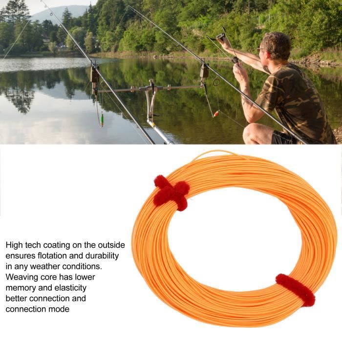 Ligne De Pêche à La Mouche 100 Yards Avec Backing - Flottante/Intermédiaire/Coulante - Pour Truite Et Ombre