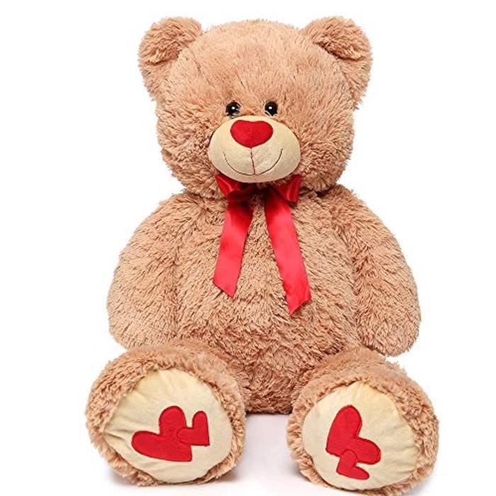 peluche coeur géant