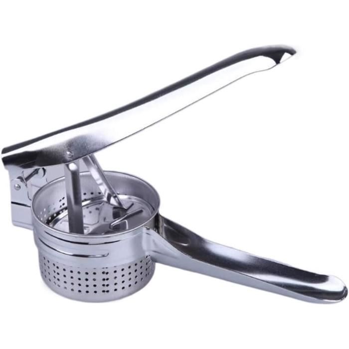 Presse-Purée Inox - Passe Legumes Et Fruits | Ustensile Cuisine Anti-Dérapant
