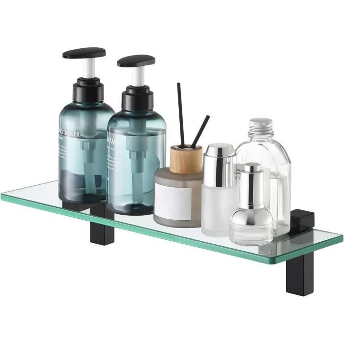 Etagere De Verre Salle De Bain Tablette Verre 8Mm Etagere Douche Mural ...