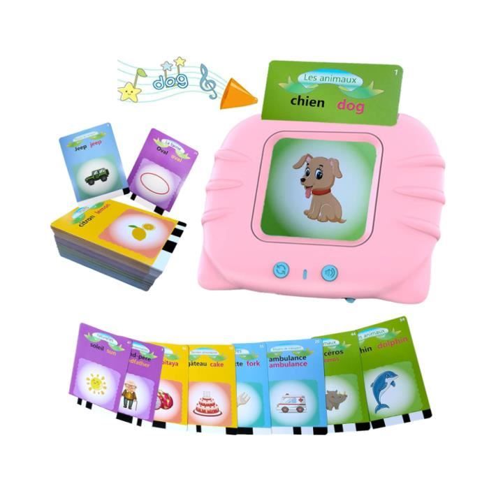 Cartes Parlante Montessori Français, Cartes Flash Parlantes Français
