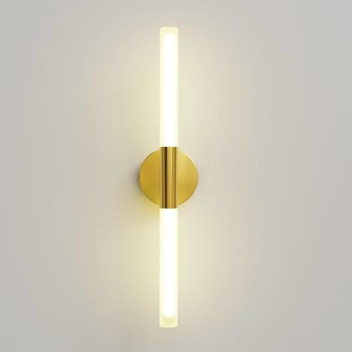 Fdit Éclairage avant de miroir Miroir en acier inoxydable avant lumière LED  Applique salle de bain éclairage 5W - Cdiscount Maison