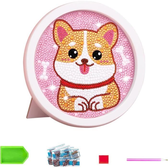 1 Pièce 20X20 Cm Broderie Diamant Enfant Peinture Au Diamant Pour