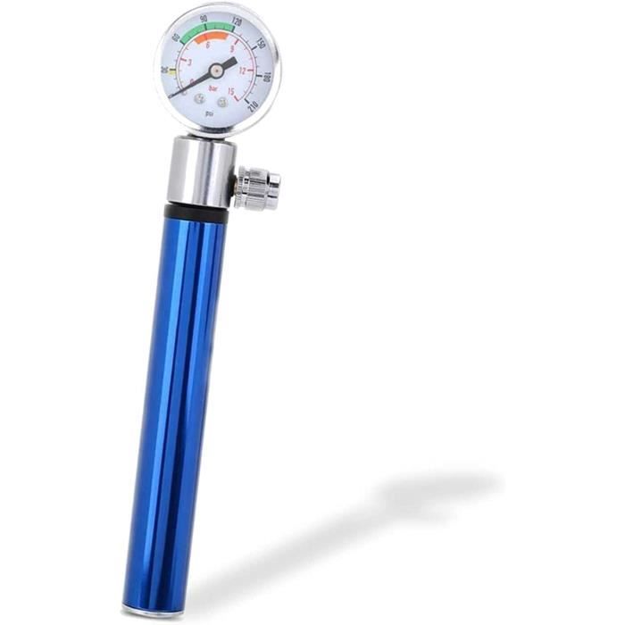 BBB Cycling Mini Pompe légère avec manomètre intégré à Double Pouce