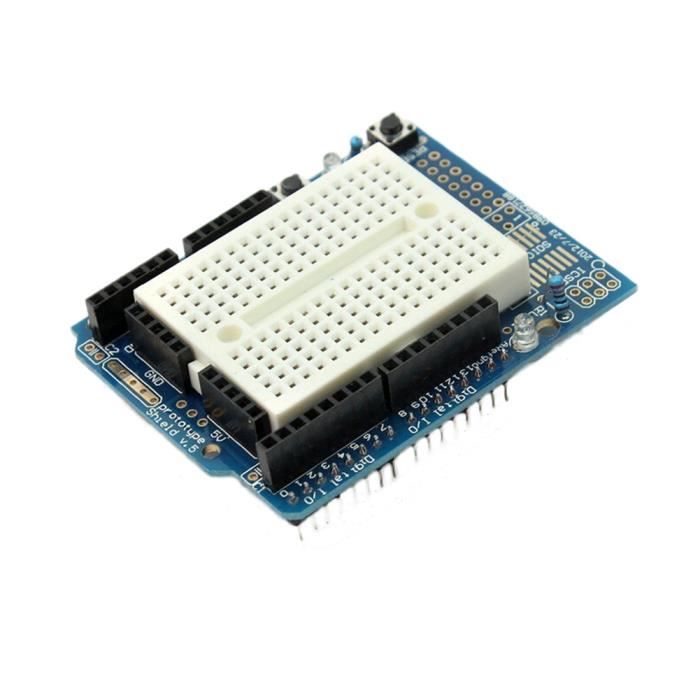 Circuits Arduino Protoshield et Mini Breadboard composant électronique