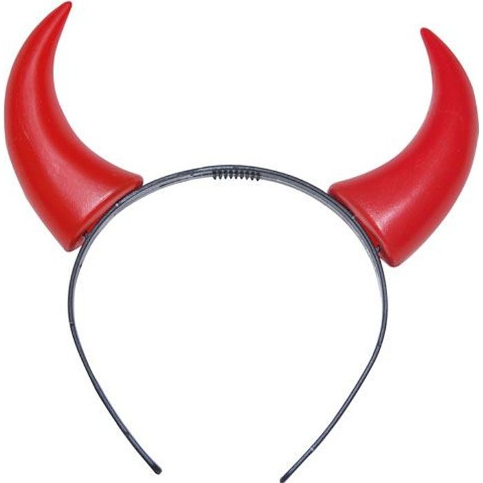 Guqqeuc Serre-tête En Corne De Diable Pour Femmes Et Filles