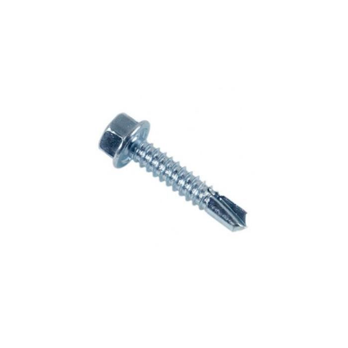 Pack de 100 Acier Pour Bois Tek Vis 6.3 x 32 16 mm