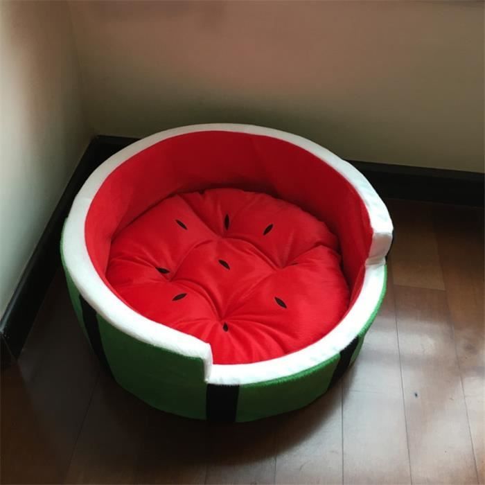 Lit Portable en forme de pastèque pour chien et ch