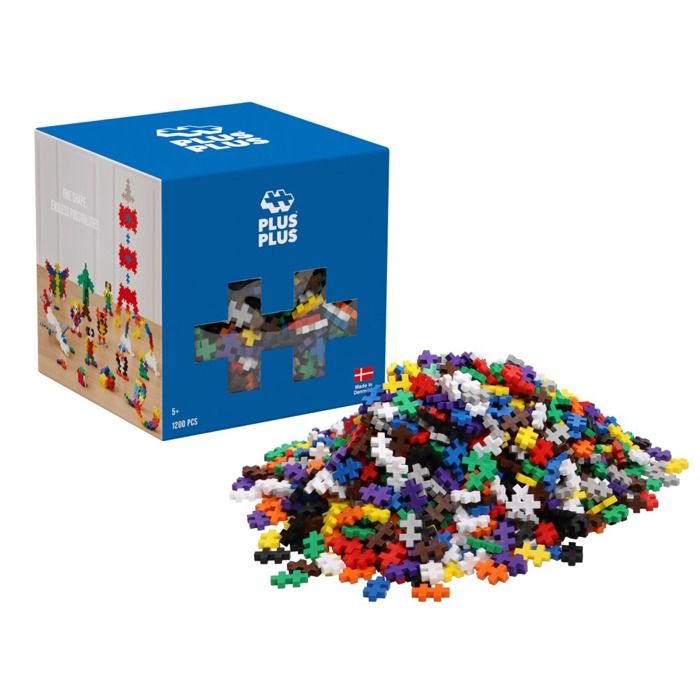 Box Mini Basic 1200 pièces - Plus Plus