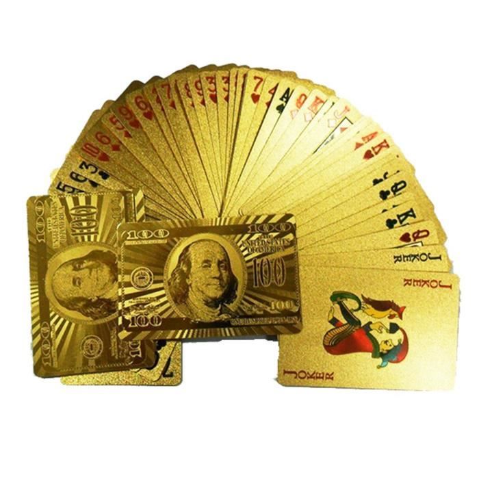 Jeu De Cartes Poker Pour Adultes - Boîte De 24 Cartes, Plastifié, Neuf