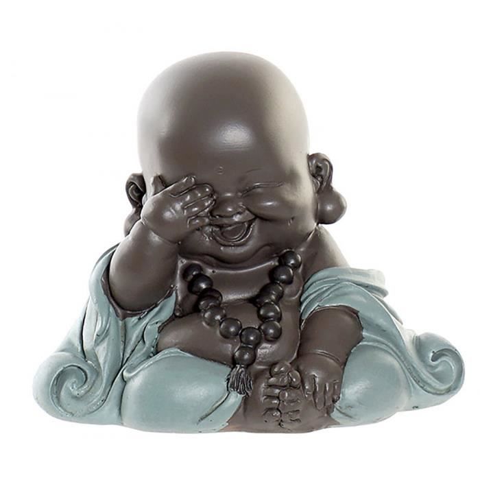 Moine Bebe Decoratifs Figure De La Resine De Decoration Statue Bouddhiste Moine Bouddhiste Decoration 10x7 5x8 5 Cm A Cdiscount Maison