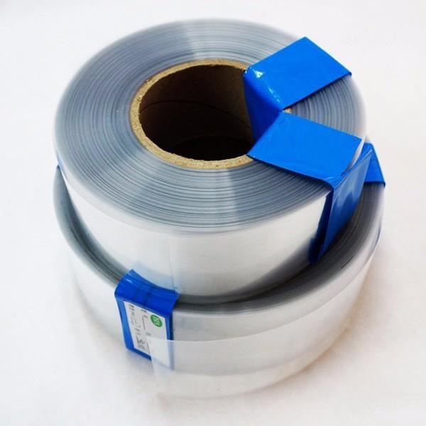 Produktbild von DOUSELLA PVC Schrumpfschlauch 3 M X 18 Cm – Blau, Verdickt, Für Batterien, -40°C Bis +105°C