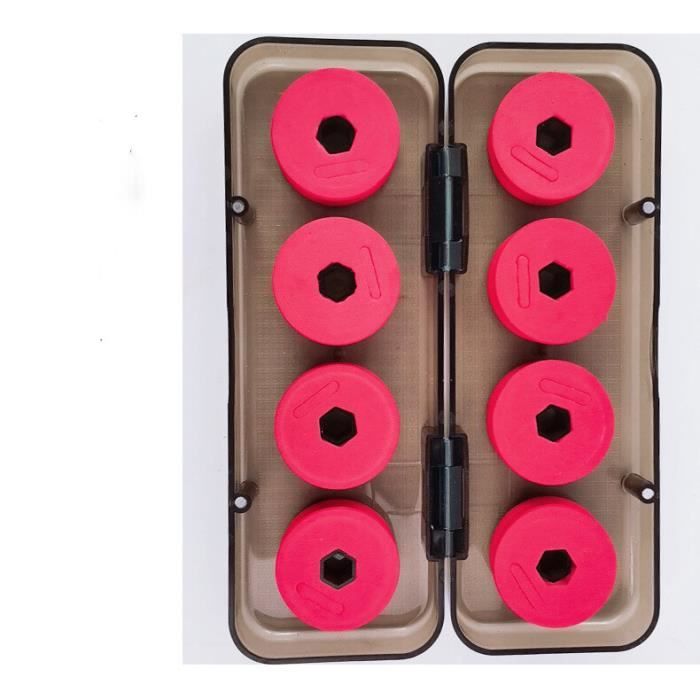 Lot De 10 Bobines De Mousse De Pêche Leapiture - Planches D'enroulement Légères, Couleurs Mélangées - 3
