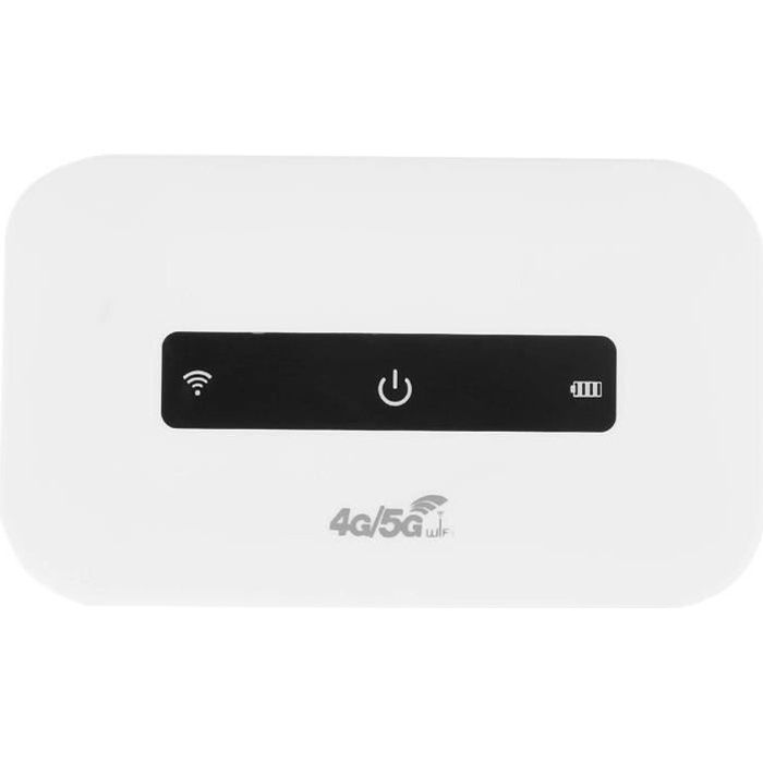 Routeur WiFi 5G Portable MiFi 4G LTE MiFi Mobile WiFi Hotspot 2100MAh Routeur  WiFI de Voiture avec Fente pour Carte Sim - Cdiscount Informatique