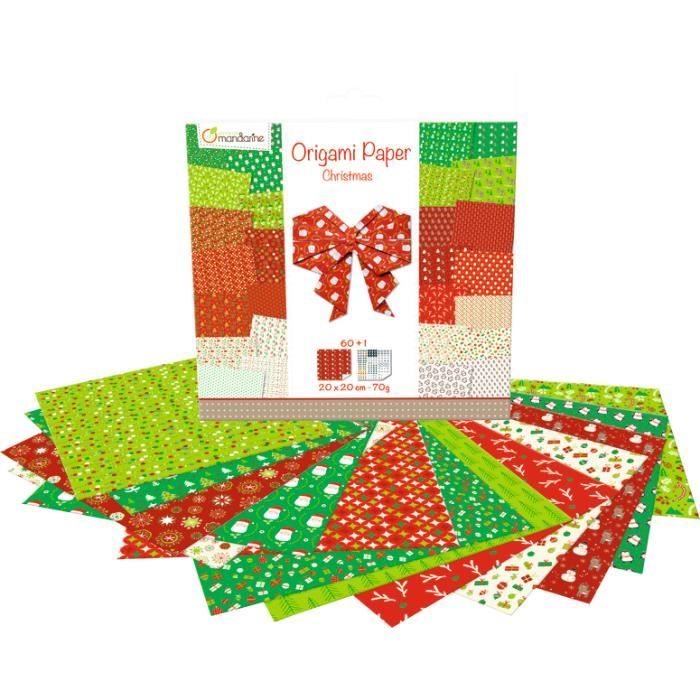 Origami paper - Christmas 2