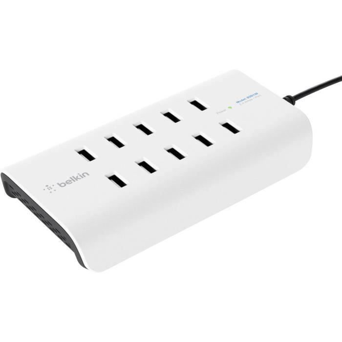 BELKIN Chargeur USB 10 ports -2,4 A, EU