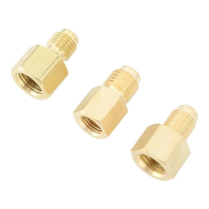 Lot De 2 Extensions De Valve En Laiton 50mm - Adaptateur Gonflage Universel Pour Pneus Voiture, Moto, Vélo, Tondeuse