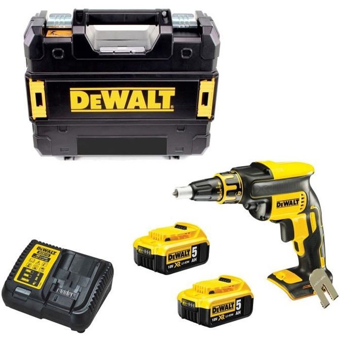 DeWALT DCF620P2T 2 x 5 0 Ah + DCB115 + TSTAK II - vue 1