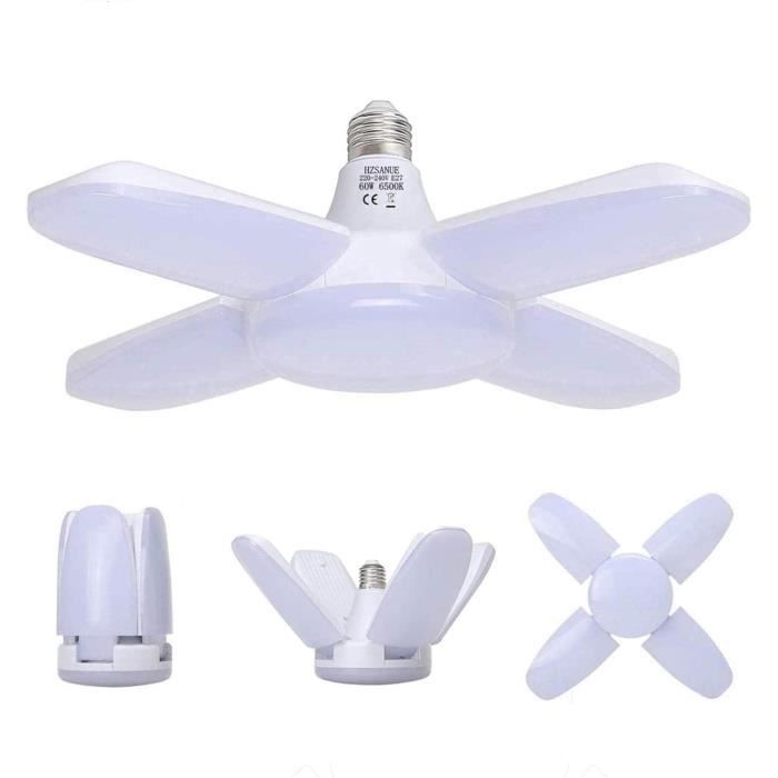 2 Lampes UV Noires TENDIST 100W - Éclairage LED Déformable Pour Soirées Et Déco