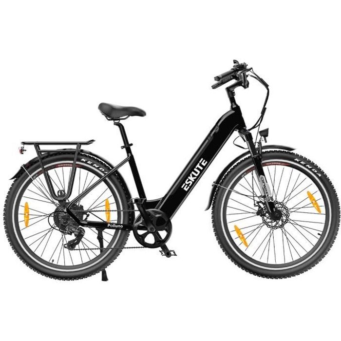 ESKUTE-vélo électrique femme/homme-pneus 28 pouces-moteur Bafang 250W-batterie 20AH