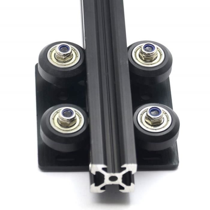 Profilé Aluminium C-BEAM V-SLOT 40x80 Mm - Longueur 1100 Mm - Pour Imprimante 3D, CNC, Fraiseuse