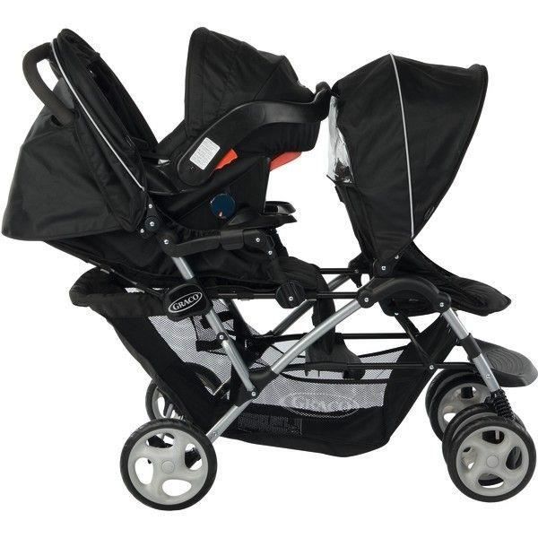 poussette double graco avec coque