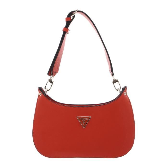 GUESS Meridian Mini Top Zip Shoulder Bag Orange [237886] - sac à épaule sacoche