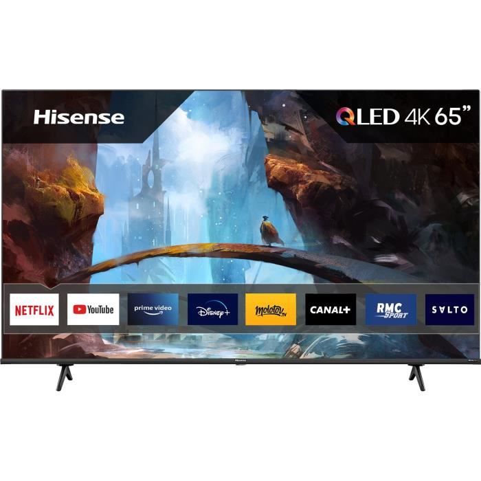 HISENSE 65E7HQ - TV QLED UHD 4K - 65" (164cm) - Smart TV - Dolby Vision ...