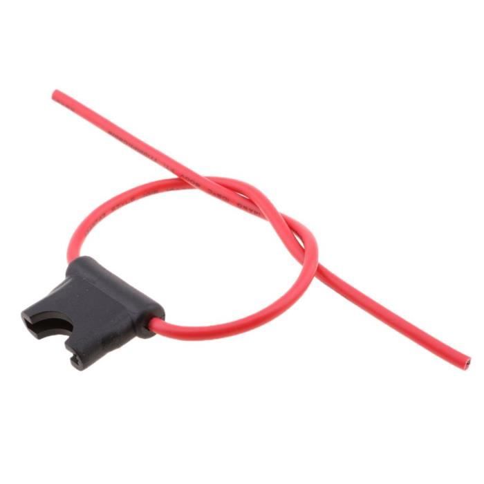 2 Sets Support Fusible ATO/ATC 20A Pour Voiture - Câble Faisceau Neuf Uxcell