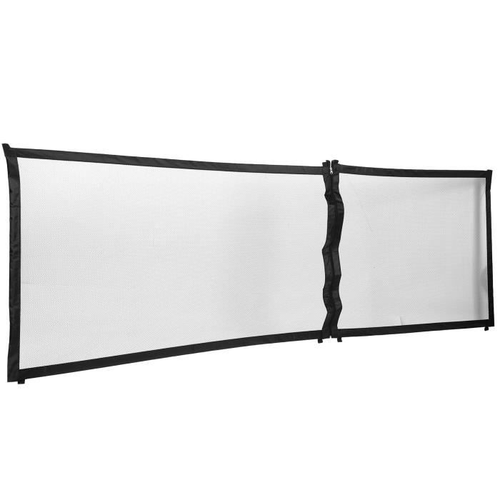 Comparer les prix de minifinker Clôture en maille pour chien Clôture Transparente Animaux de Compagnie Clôture en Filet de Balcon animalerie plumeuse