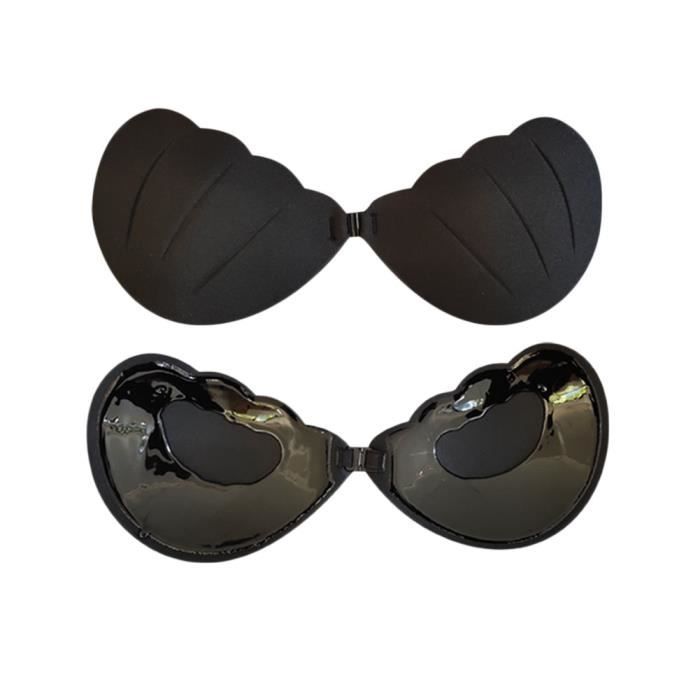 Soutien-gorge Adhésif Invisible - Sans Bretelles, Effet Push-up En Goutte - Réutilisable Et Respirant Pour Robes Décolletées