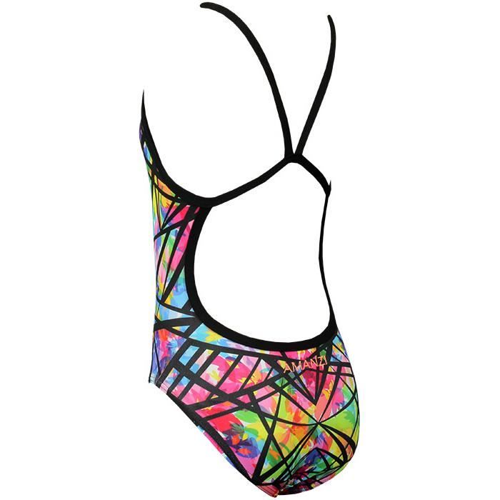 Maillot Costume De Natation Prismatique Pour Filles Amanzi Prix Pas Cher Cdiscount
