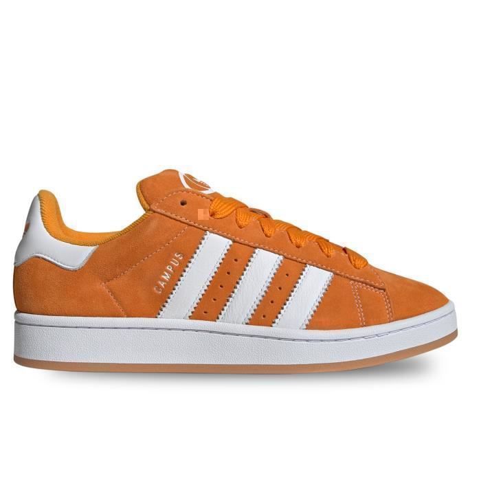 Adidas Chaussures Adidas Campus 00S pour Homme - Orange - Cuir - Lacets