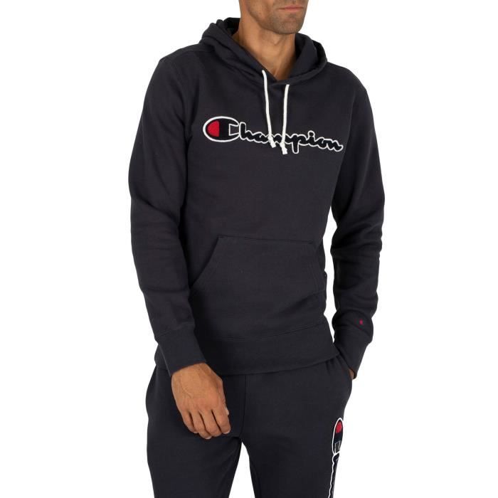 Sweat à Capuche Homme Bass Outdoor – Bleu – Taille 2XL – Neuf
