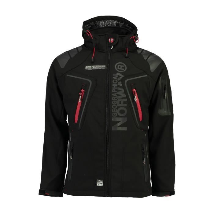 Softshell Homme Geographical Norway Techno New Noir