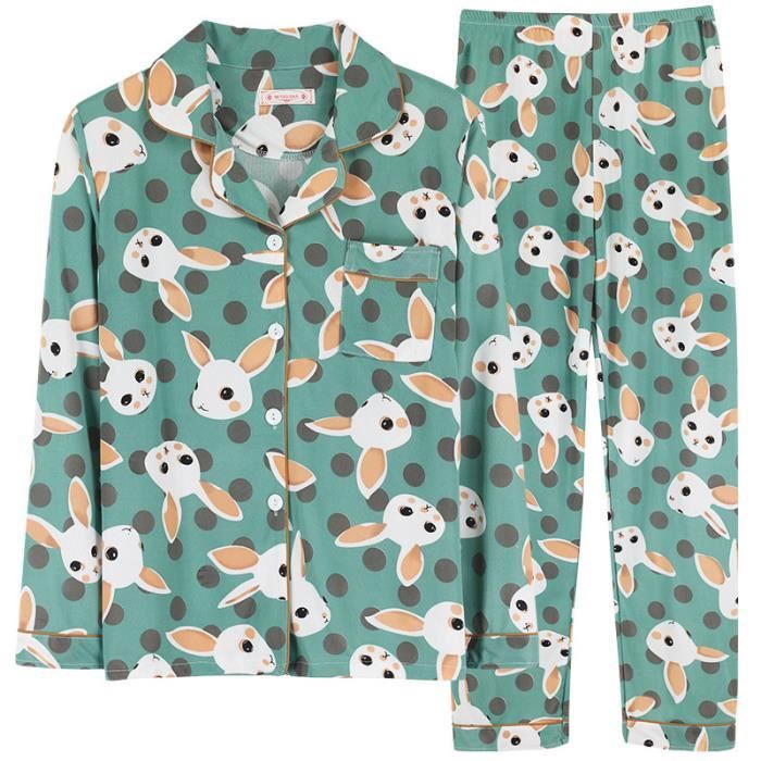 Pyjama Manches Longues HUGO Pour Femme | 95% Coton, 5% élasthanne | Modèle 10276976 01 | Confort Nuit - 9