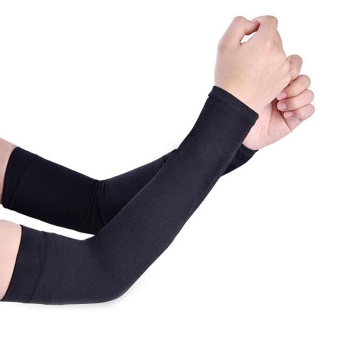 Chauffe-bras Thermiques Cuore - Taille S - Noir/Blanc - Cyclisme Homme/Femme
