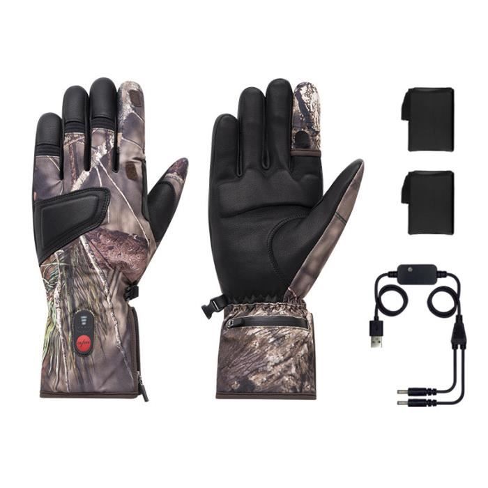 Sous-Gants Chauffants G-HEAT Ultra-Fins Tactiles - Mixtes Avec Batteries Et Câble - Sport, Travail, Mobilité