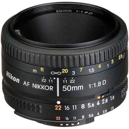 Nikon Nikkor 50 mm f1.8 D AF Nikon F - vue 2