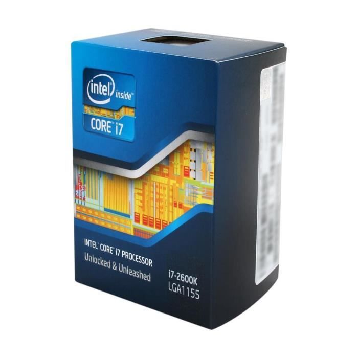 Processeur -Intel Core i7-2600K -2nd Gen Sandy Bridge Quad-Core 3.4GHz ...