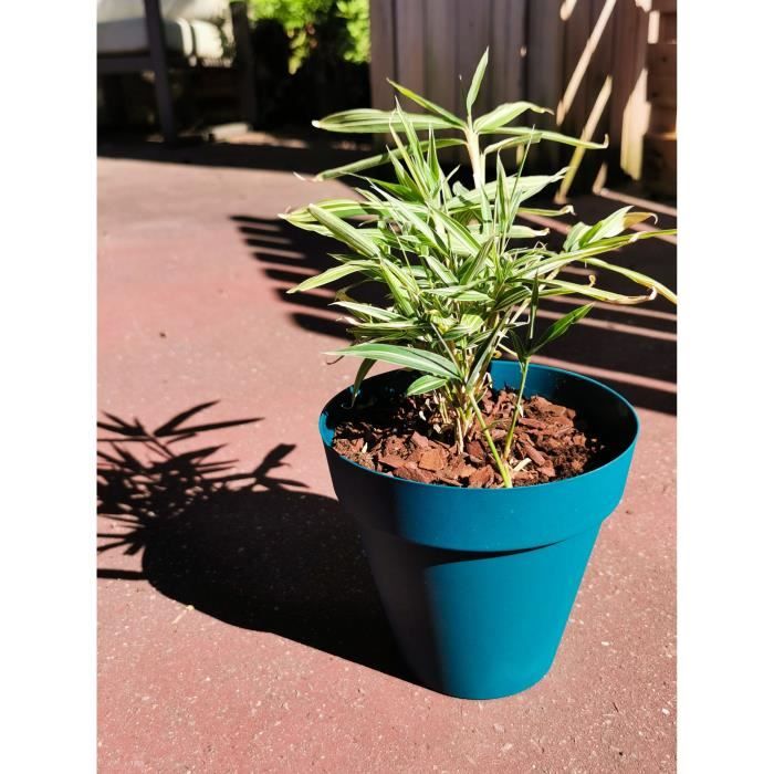 Bac à fleurs rond RIVIERA SOLEILLA Plastique Diamètre 60 cm