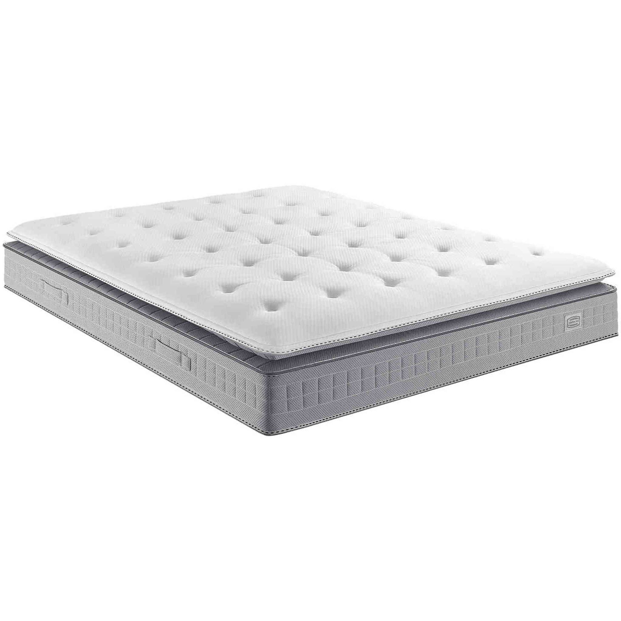 simmons matelas 160 x 200 cm - surmatelas intégré - ressorts ensachés - 29 cm - ferme - sw5