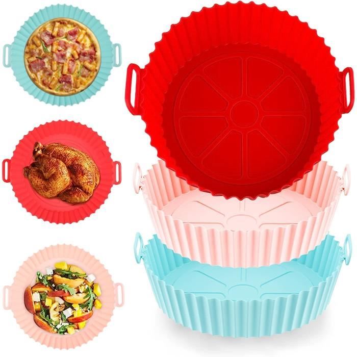 Accessoires Air Fryer Ninja - Lot De 15 : Moules Silicone 10,4L & 5,2L, Grille Inox, Brochettes | Certifié FDA, Compatible AF500EU/AF400EU
