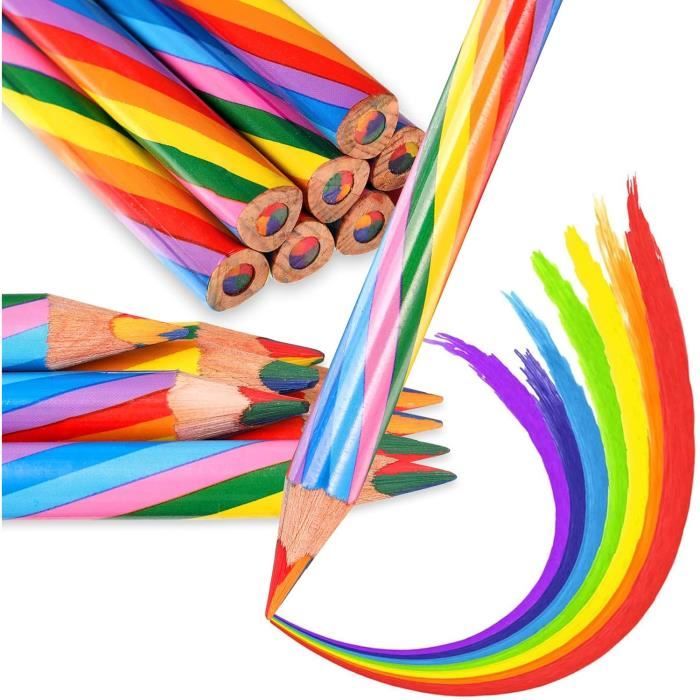 CRAYON GRAPHITE,HB Pink--Crayon en bois 2B-HB avec gomme, lot de 12 CRAYON GRAPHITE,HB Pink--Crayon en bois 2B-HB avec gomme, lot de 12