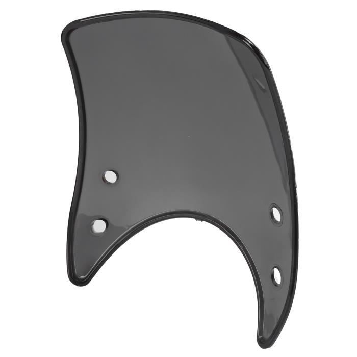 Déflecteur De Vent Pare-brise Moto Yamaha MT-09 FZ-09 (2013-2016) - Noir/Gris Fumé - Protection Contre Le Vent Et Le Sable