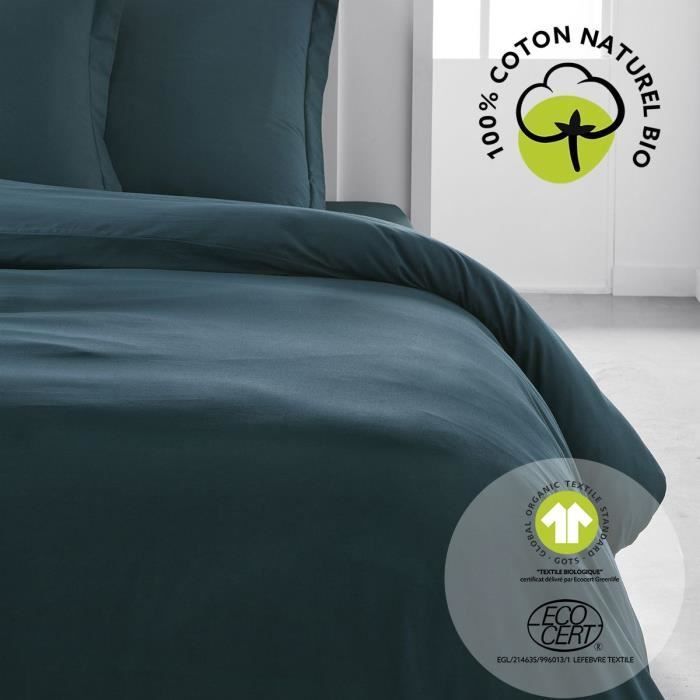 PARURE DE LIT TODAY HOUSSE DE COUETTE 240X260 + 2 TAIES D OREILLER 63X63 100% COTON 57 fils SUNSHINE 14. - vue 7