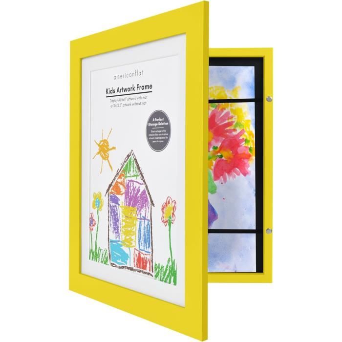 YIYINOE Cadre Photo 13 x 18 cm,Lot de 6 Cadre pour Collage Photos Décoration Mural,Cadres en Carton,Livré Avec un Film Plastique Transparent,Blanc,Installation Autocollante,Aans Clous Nécessaires