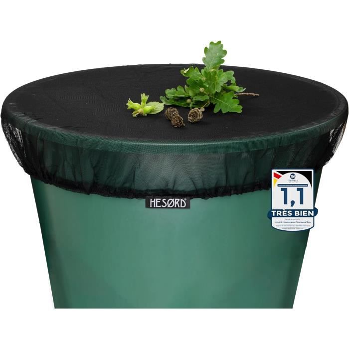 Filet De Protection Pour Récupérateur D'eau De Pluie – Anti-moustiques, Feuilles Et Saletés – Avec Cordon De Serrage