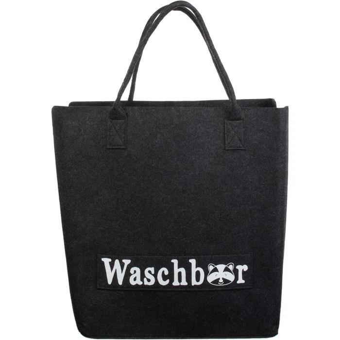 Sac De Rangement XXL Navaris - Cabas Voyage 60x45x25 Cm Effet Lin - Pour Couettes, Vêtements, Déménagement - Léger Et Solide